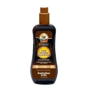 AUSTRALIAN GOLD SPRAY BRONZEADOR DARK TANNING ACCELERATOR SPRAY WITH INSTANT BRONZER 237ML
