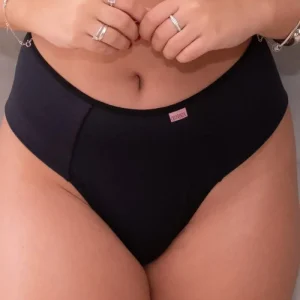 2910 CALCINHA EM MICROFIBRA HOT PANT FIO DUPLO E COM PALAS DUPLAS