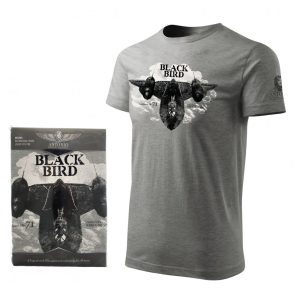 T-Shirt com Lockheed SR-71 BLACKBIRD