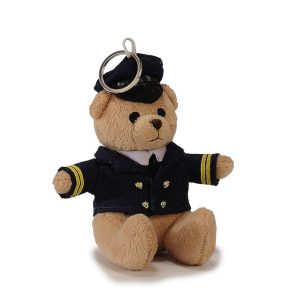 Porta-chaves Peluche Piloto – 12 cm