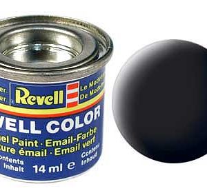 Revell 32108 08 Black, Mat RAL 9011