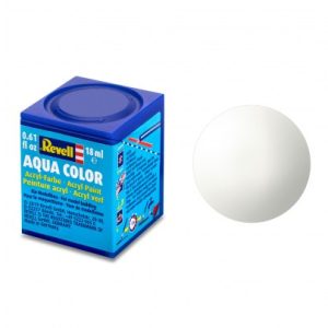 Aqua Color, White, Gloss, 18ml, RAL 9010 – 36104