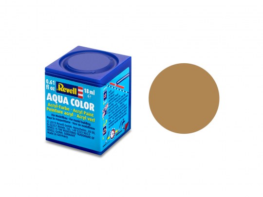 Aqua Color, Ochre Brown, Matt, 18ml, RAL 1011 – 36188