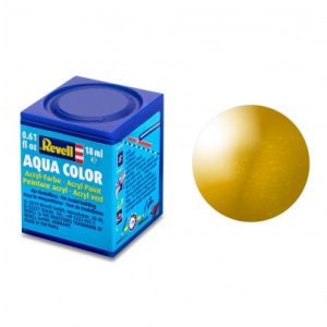 Aqua Color, Brass, Metallic, 18ml – 36192