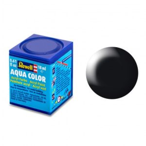 Aqua Color, Black, Silk, 18ml, RAL 9005 – 36302