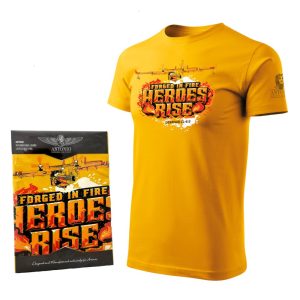 T-shirt fire plane CANADAIR