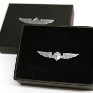 Asas Piloto – Pilot Wings Medium size Silver colour WING – 3.5CM (1086)