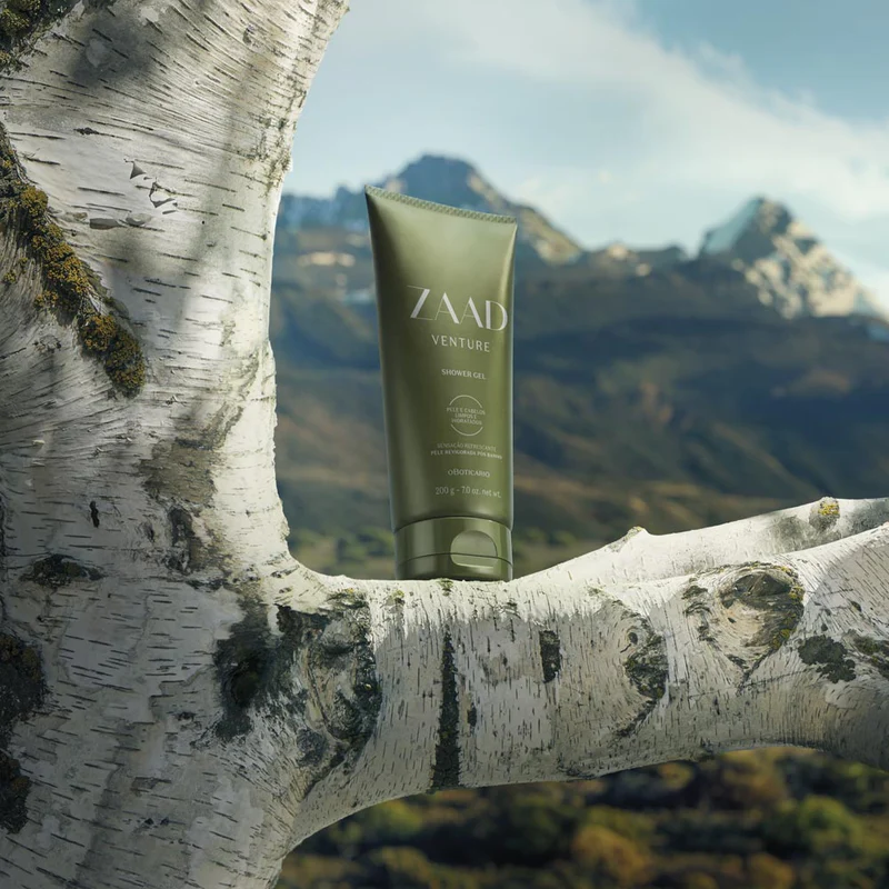 Zaad Venture Shower Gel Cabelo e Corpo, 200g - Image 3