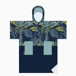 MDNS PONCHO ADULT (Blue Leaf Duo)