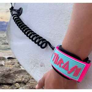 THRASH WRIST LEASH (Pink/Blue)