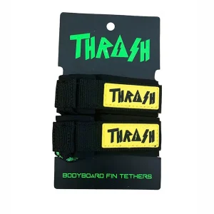 THRASH FIN TETHERS (Black/Yellow)