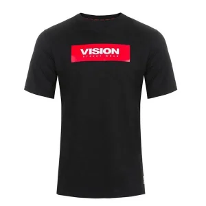 VISION STREET WEAR T-SHIRT LOGO BOX (Preta)