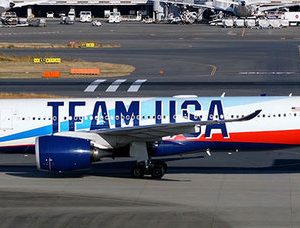 Airbus A330-941 Delta Air Lines “Team USA” N411DX detachable gear – WB4039