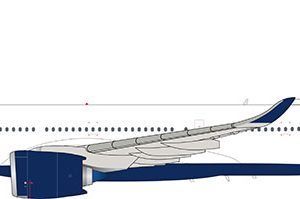 Airbus A330-941 Delta Air Lines N433DX detachable gear – WB4067