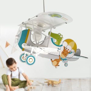 Candeeiro teto criança avião Pequeno Crocodilo (54542)
