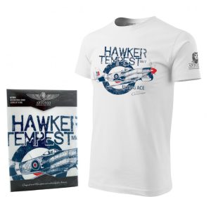T-shirt com RAF fighter HAWKER TEMPEST