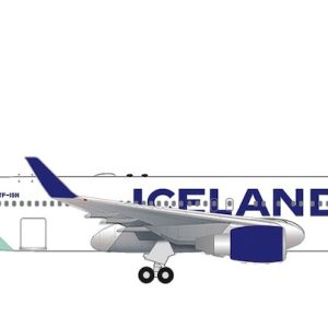 Boeing 767-300 Icelandair Borreal blue tail stripe TF-ISN – 539241