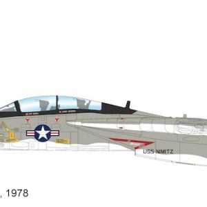 Grumman F14A Tomcat US Navy “Tomcat” 160388, VF-41″Black Aces”, USS Nimitz, 1978 – HA5261