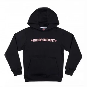 INDEPENDENT YOUTH HOOD BAR CROSS (Black)