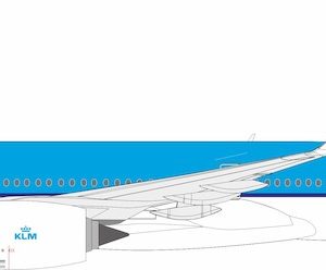 Airbus A350-900 KLM PH-ZNA – IF350KL0826