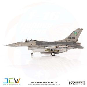 F16A Fighting Falcon Ukraine Air Force, 831st Tactical Aviation Brigade, 2024 – JCW-72-F16-026