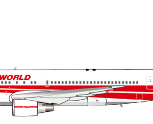 Boeing 767-200ER TWA Trans World Airlines N610TW – XX40494