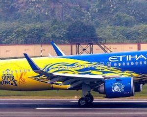 Airbus A320neo Etihad Airways “Chennai Super Kings” A6-EJB – XX20714