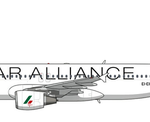 Airbus A320 ITA Airways “Star Alliance” EI-EIB – XX40855