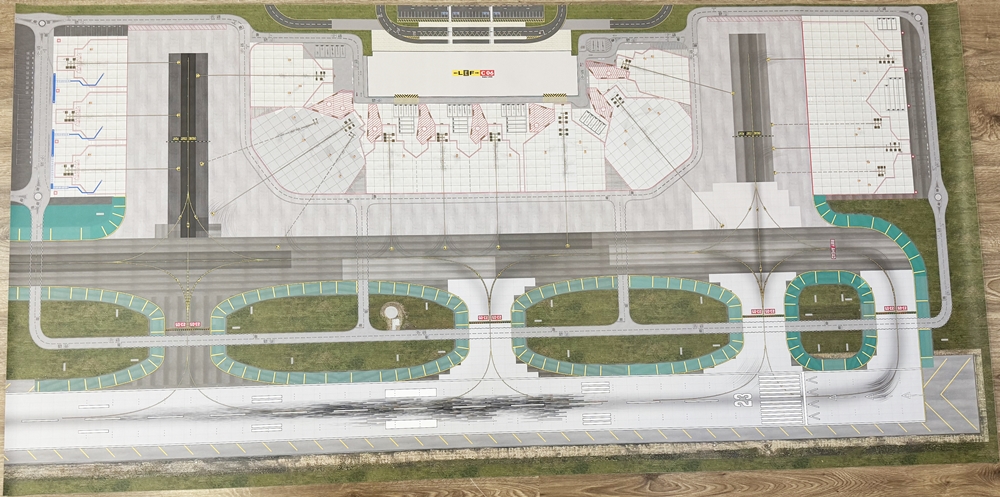 Aeroporto – Planta para aeroporto à escala 1:400 - Image 2