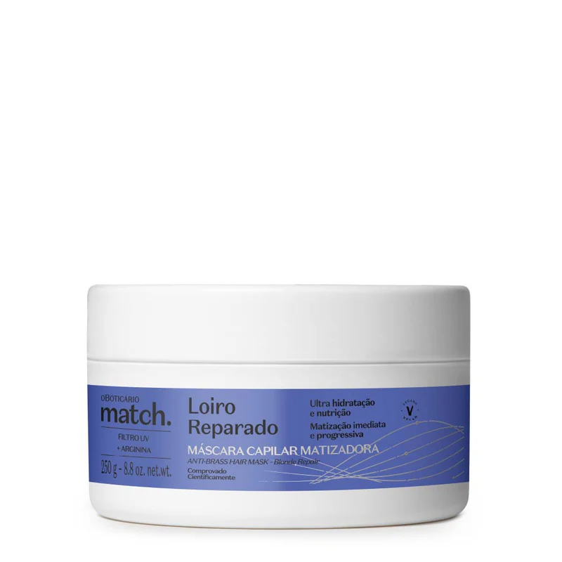 Máscara Matizadora Match Loiro Reparado, 300ml - Image 2