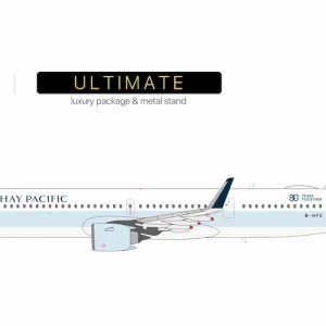 Airbus A321neo Cathay Pacific Airways B-HPS “80 Years Together” sticker; Luxurious packaging – 13164 ULTIMATE