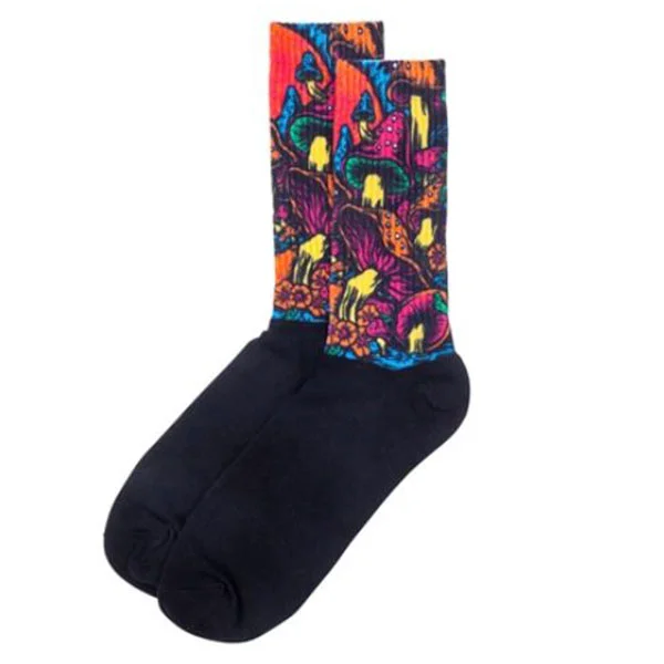 SANTA CRUZ SOCKS TOXIC WASTELAND (Black) - Image 3