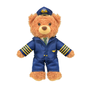 Urso Comandante em Peluche – 20 cm